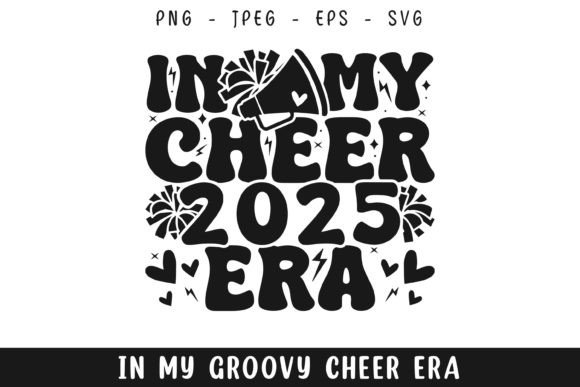 A Groovy Cheer Mom Design for Today's Projects