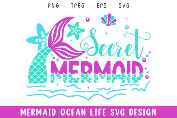 Evaluating the Secret Mermaid Ocean Life Design for Embroidery