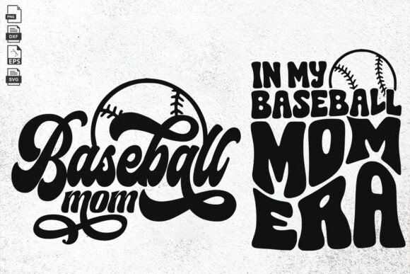 In My Baseball Mom Era SVG, Baseball Svg