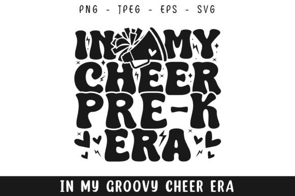 In My Cheer Pre K Era Groovy Retro Svg Review
