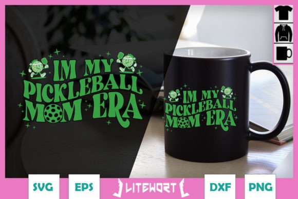 In My Pickleball Mom Era SVG: Real Embroidery Project Review