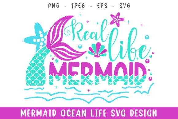 Real Mermaid Ocean Life Design Svg: Embroidery Project Review