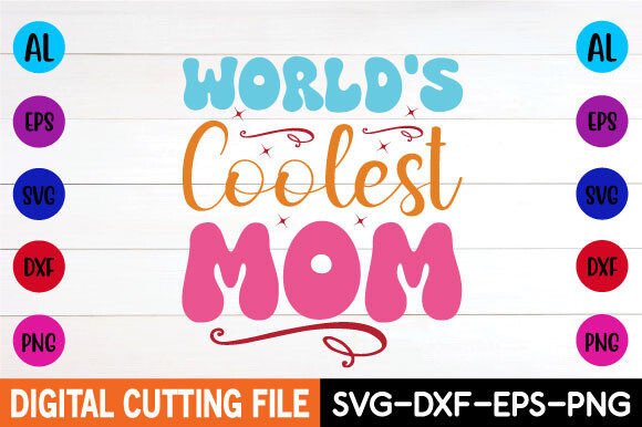 World's Coolest Mom Retro SVG: A Designer's Review